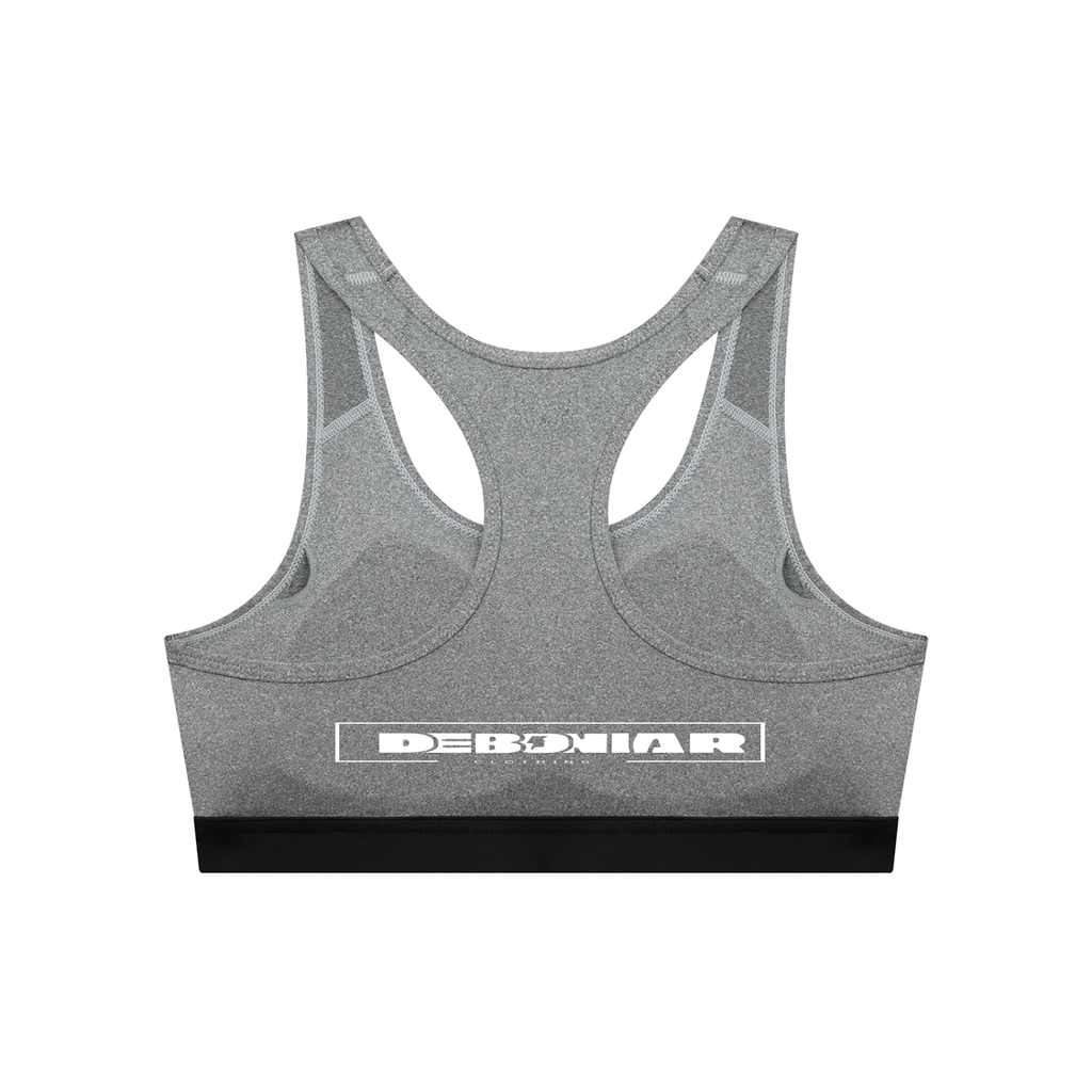 DEBONIAR Women's Cropped Sports Bra