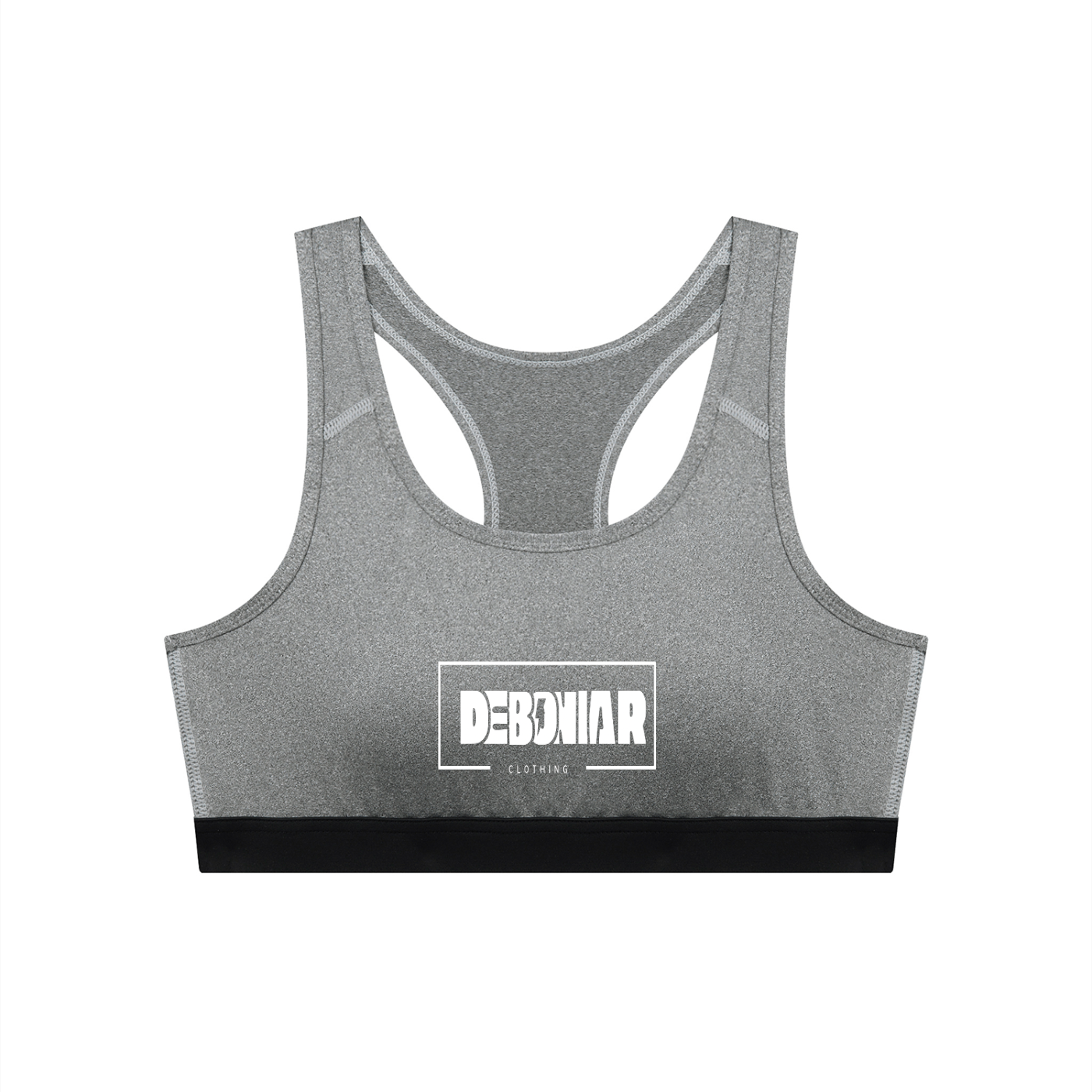 DEBONIAR Women's Cropped Sports Bra