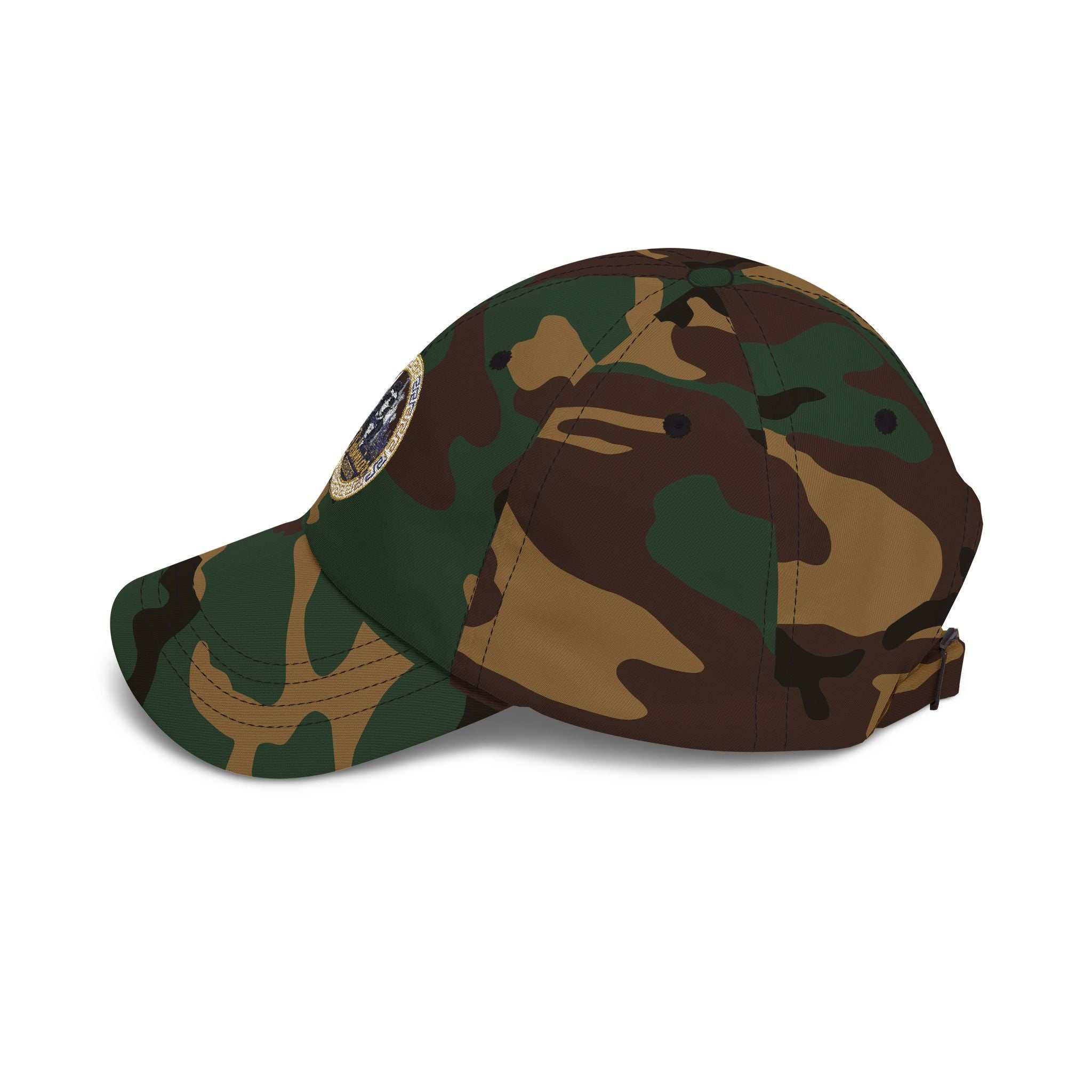 Classic Dad Cap — Retro Monkey Logo Embroidered Baseball Hat