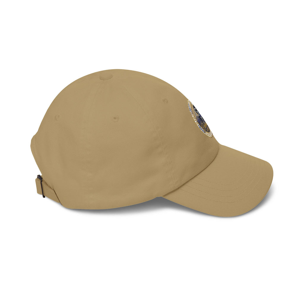 Classic Dad Cap — Retro Monkey Logo Embroidered Baseball Hat