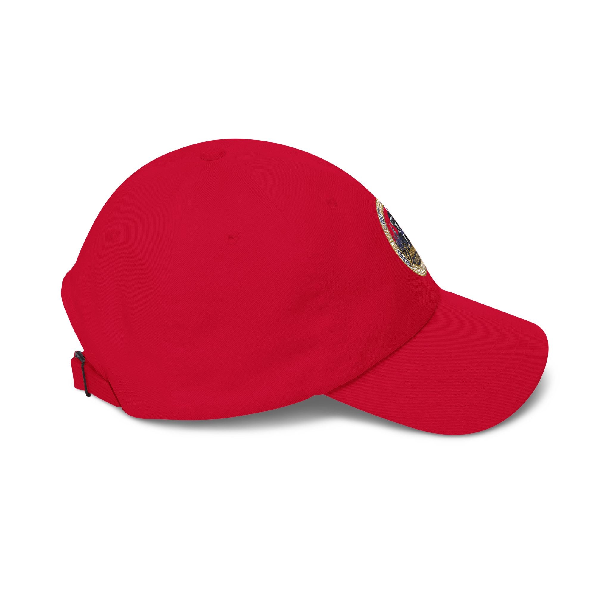 Classic Dad Cap — Retro Monkey Logo Embroidered Baseball Hat