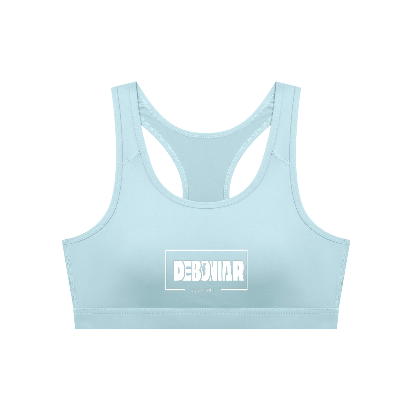 DEBONIAR Women's Cropped Sports Bra