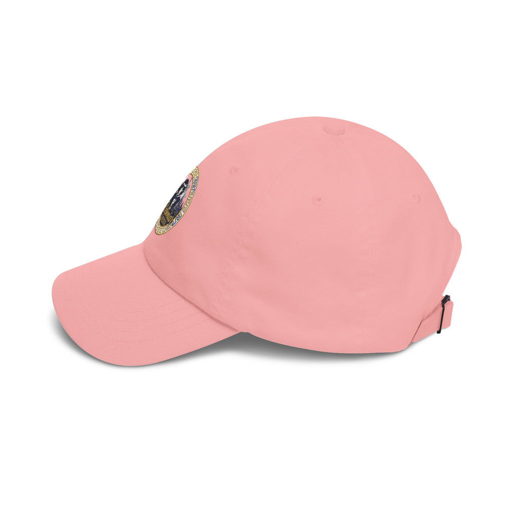 Classic Dad Cap — Retro Monkey Logo Embroidered Baseball Hat