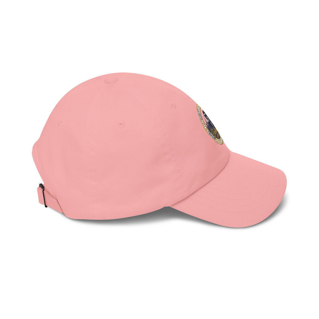 Classic Dad Cap — Retro Monkey Logo Embroidered Baseball Hat