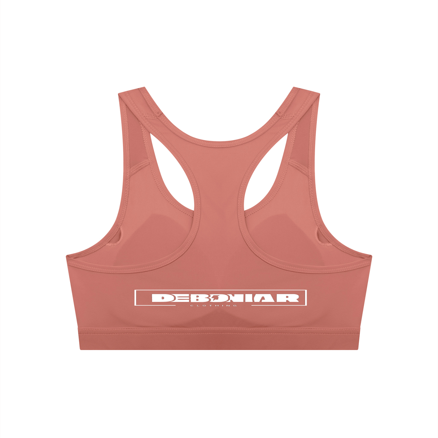 DEBONIAR Women's Cropped Sports Bra