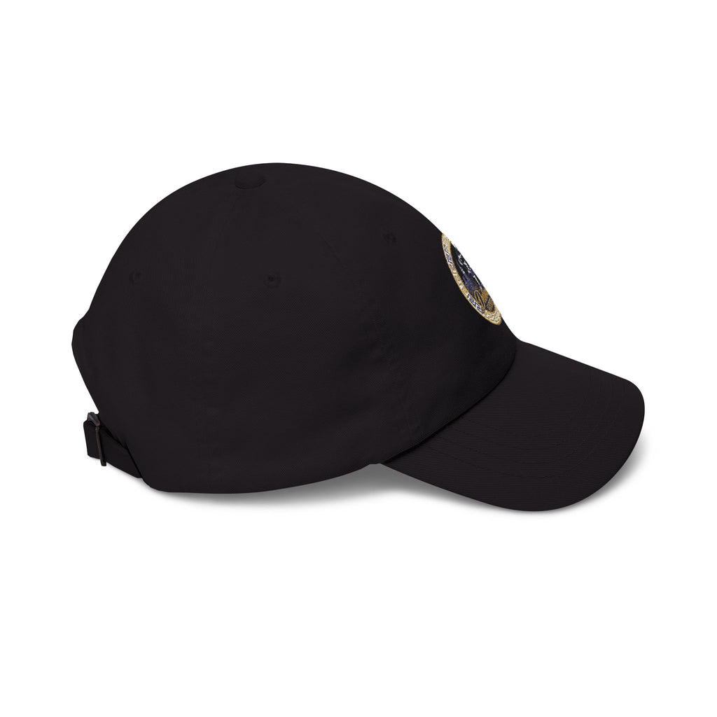 Classic Dad Cap — Retro Monkey Logo Embroidered Baseball Hat