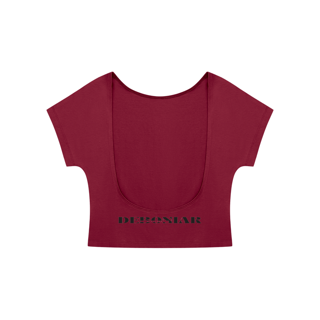 Women's Open-Back T-Shirt pain