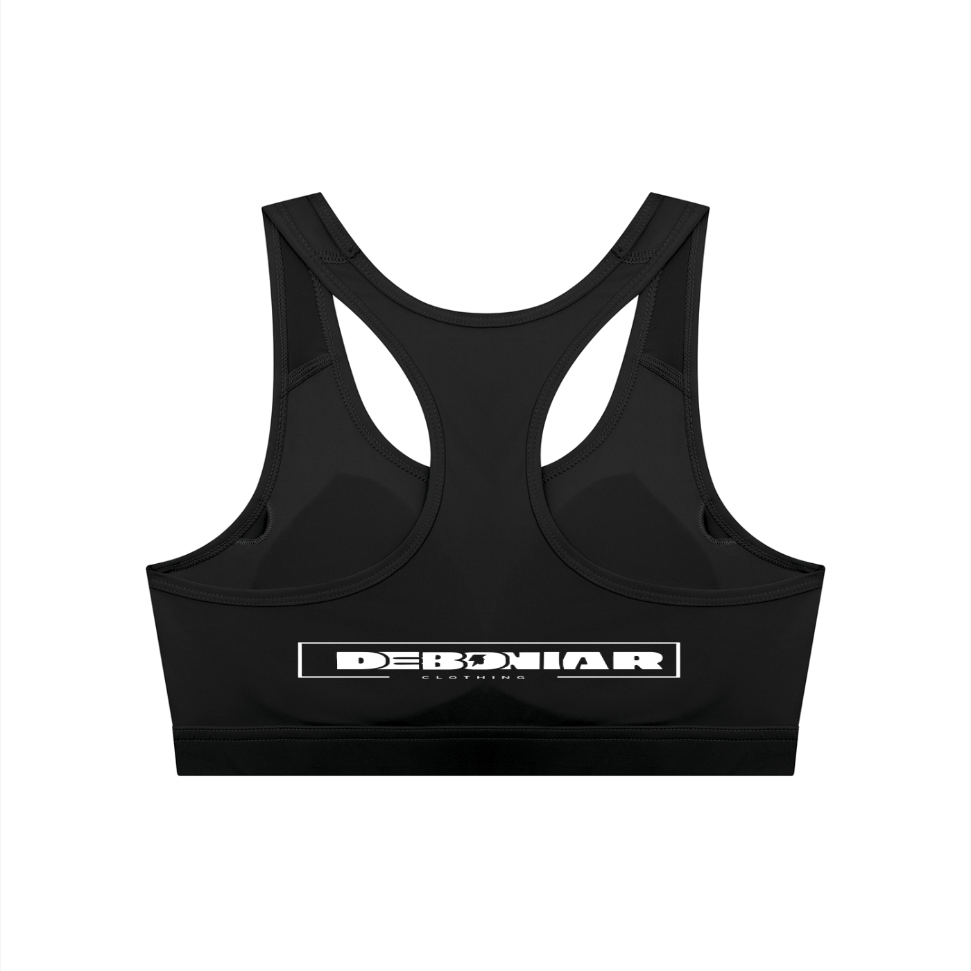 DEBONIAR Women's Cropped Sports Bra