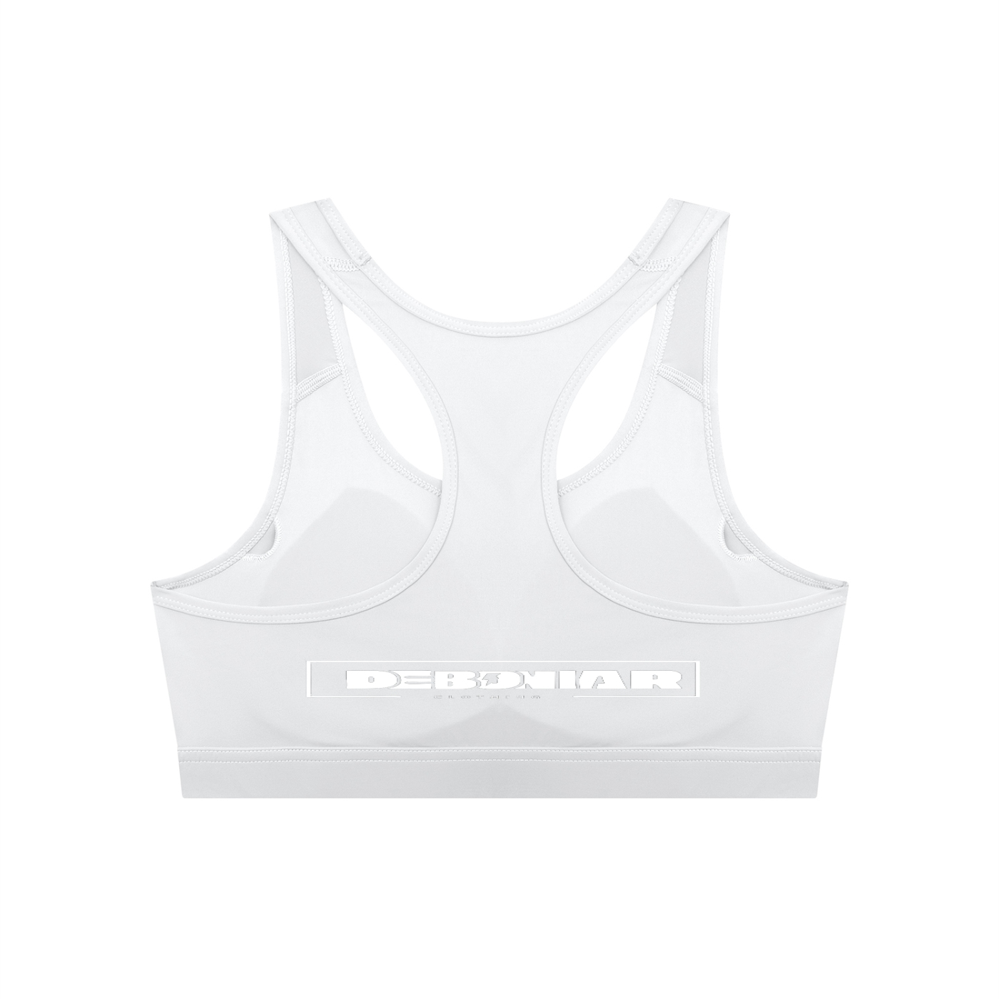 DEBONIAR Women's Cropped Sports Bra