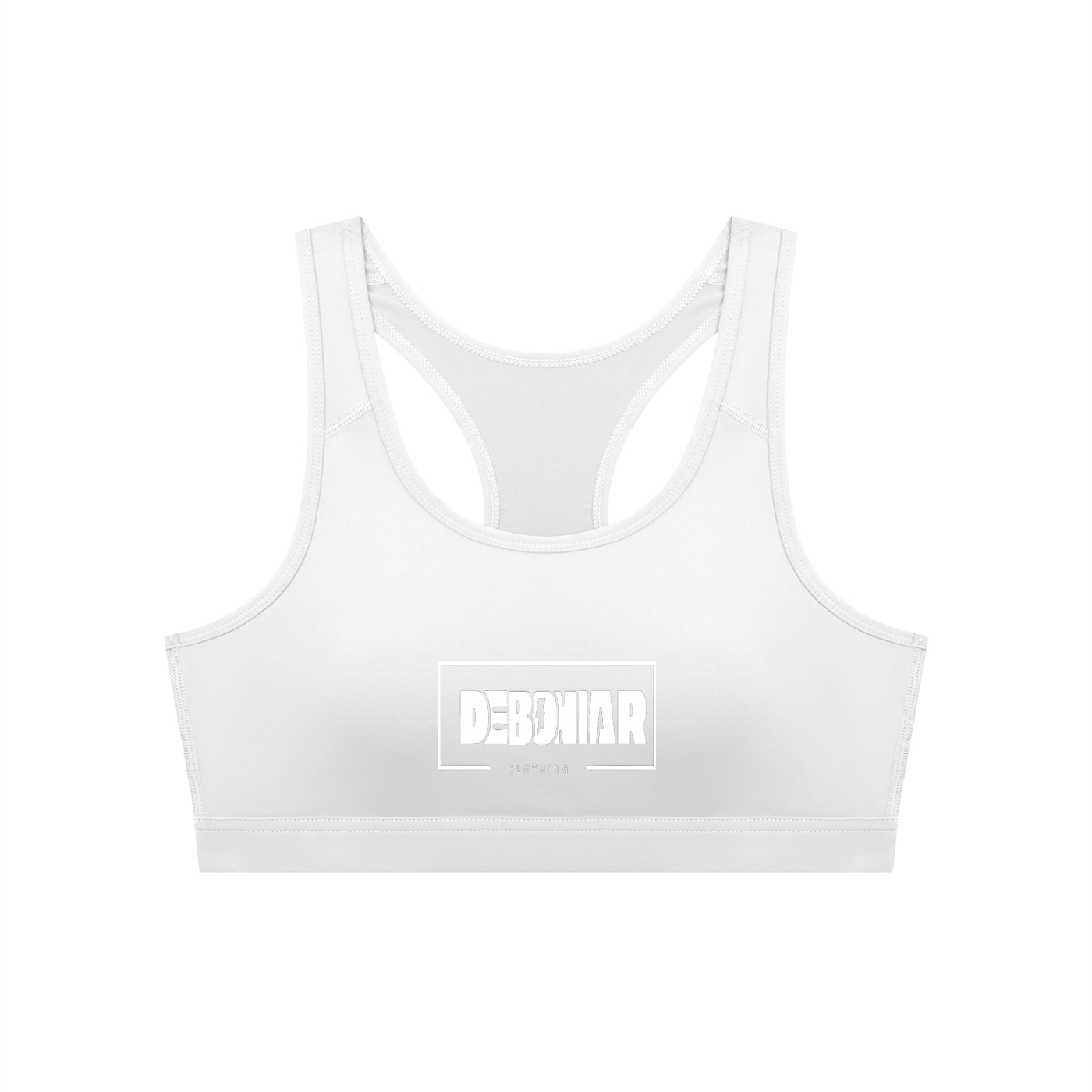 DEBONIAR Women's Cropped Sports Bra