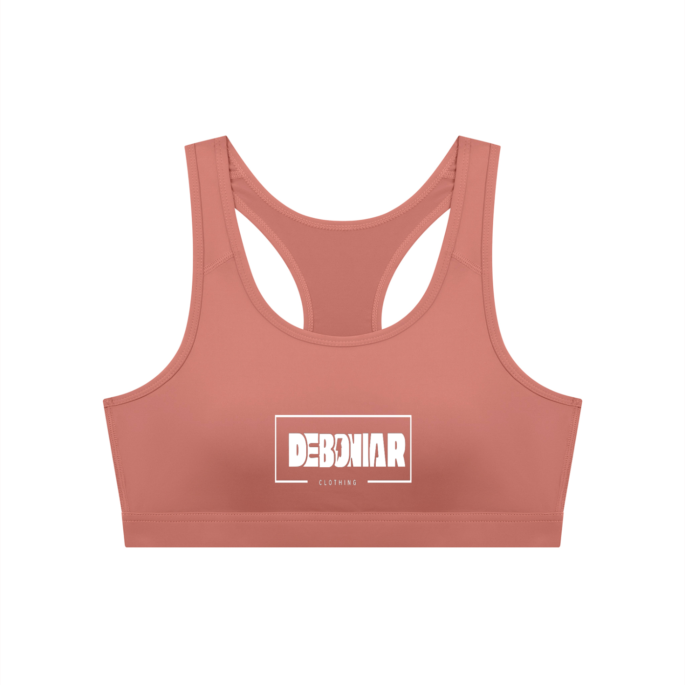 DEBONIAR Women's Cropped Sports Bra