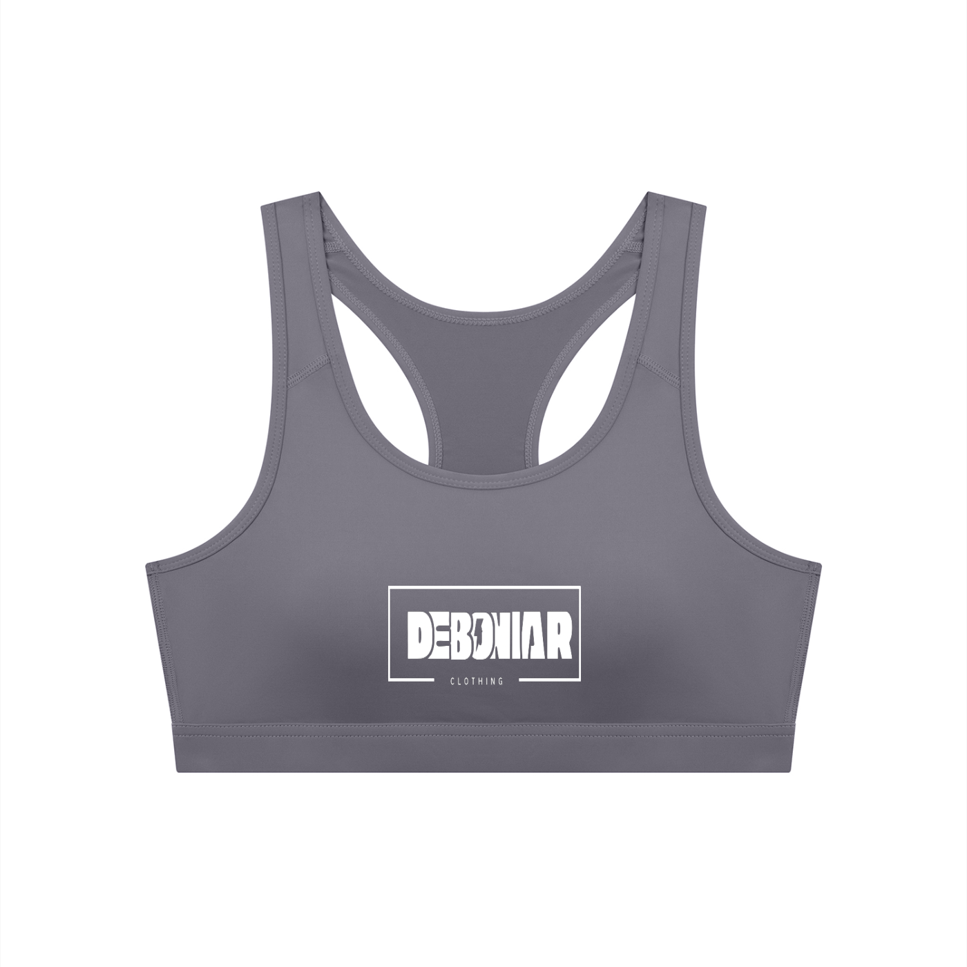 DEBONIAR Women's Cropped Sports Bra